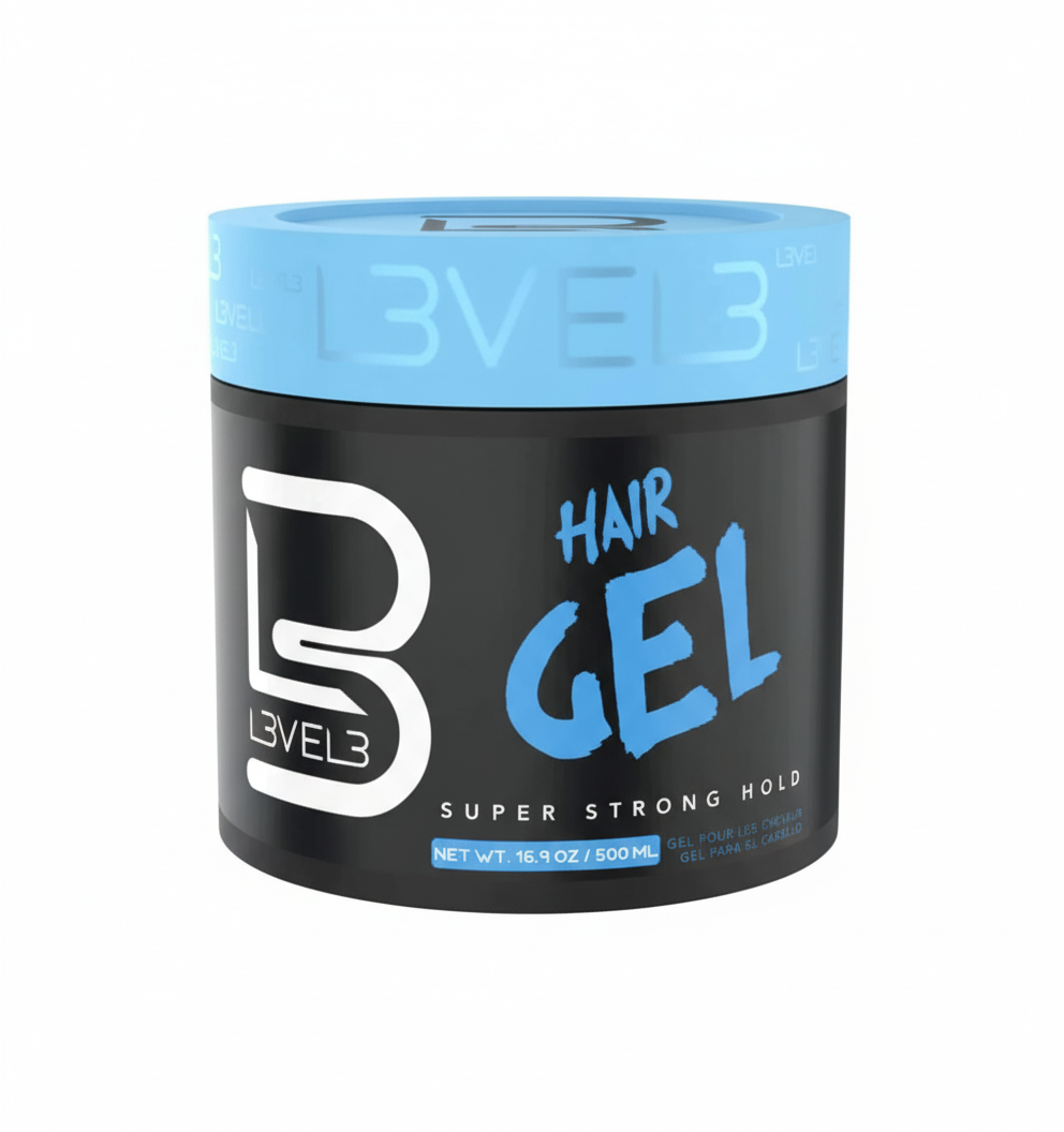 L3VEL3 SUPER STRONG HAIR GEL 500ML
