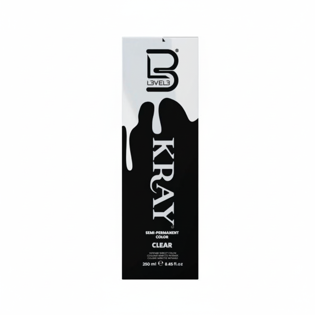 SEMI-PERMANENT COLOR CLEAR KRAY 250ML L3VEL3