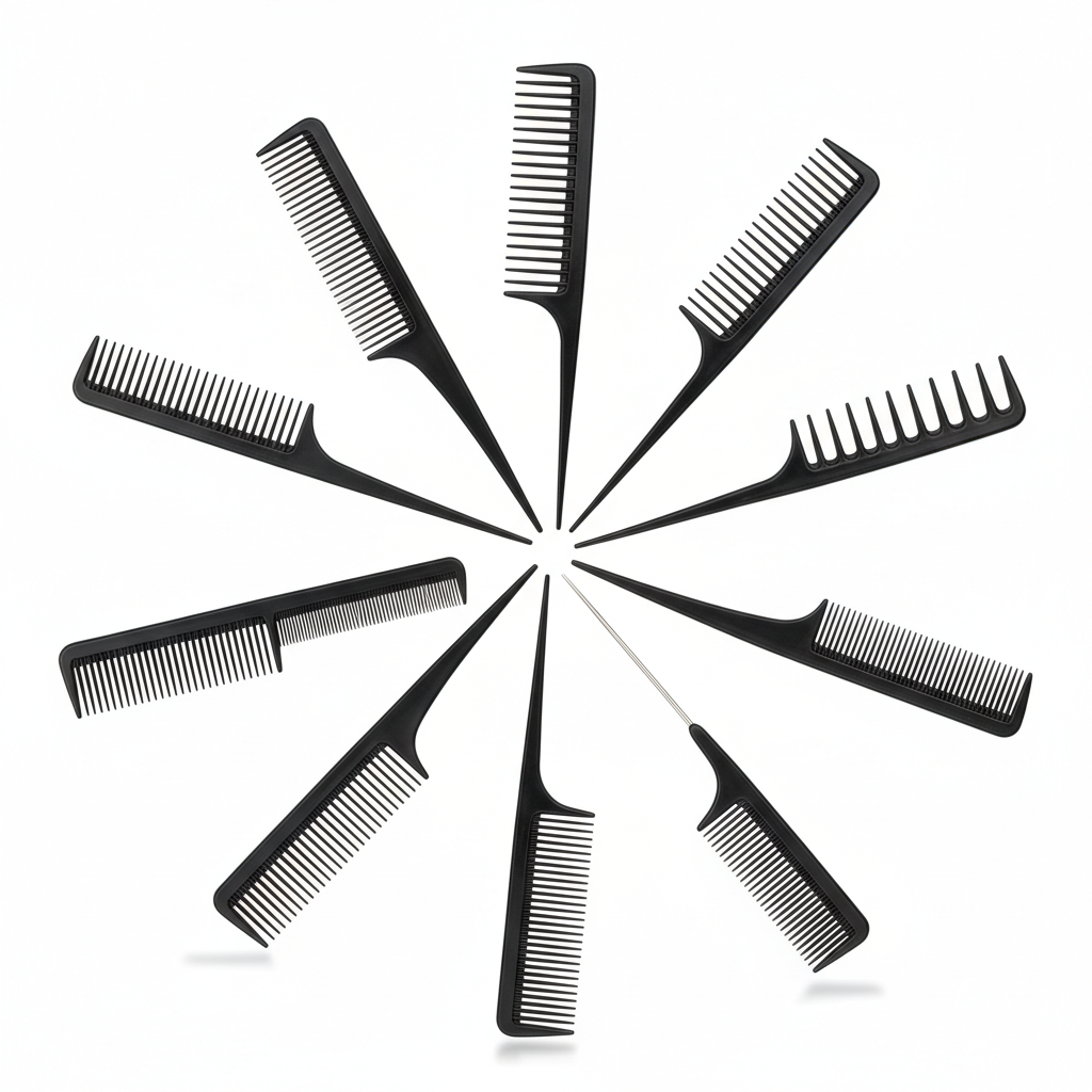 L3V3L3 HAY STYLING COMB SET 9 UNIDADES