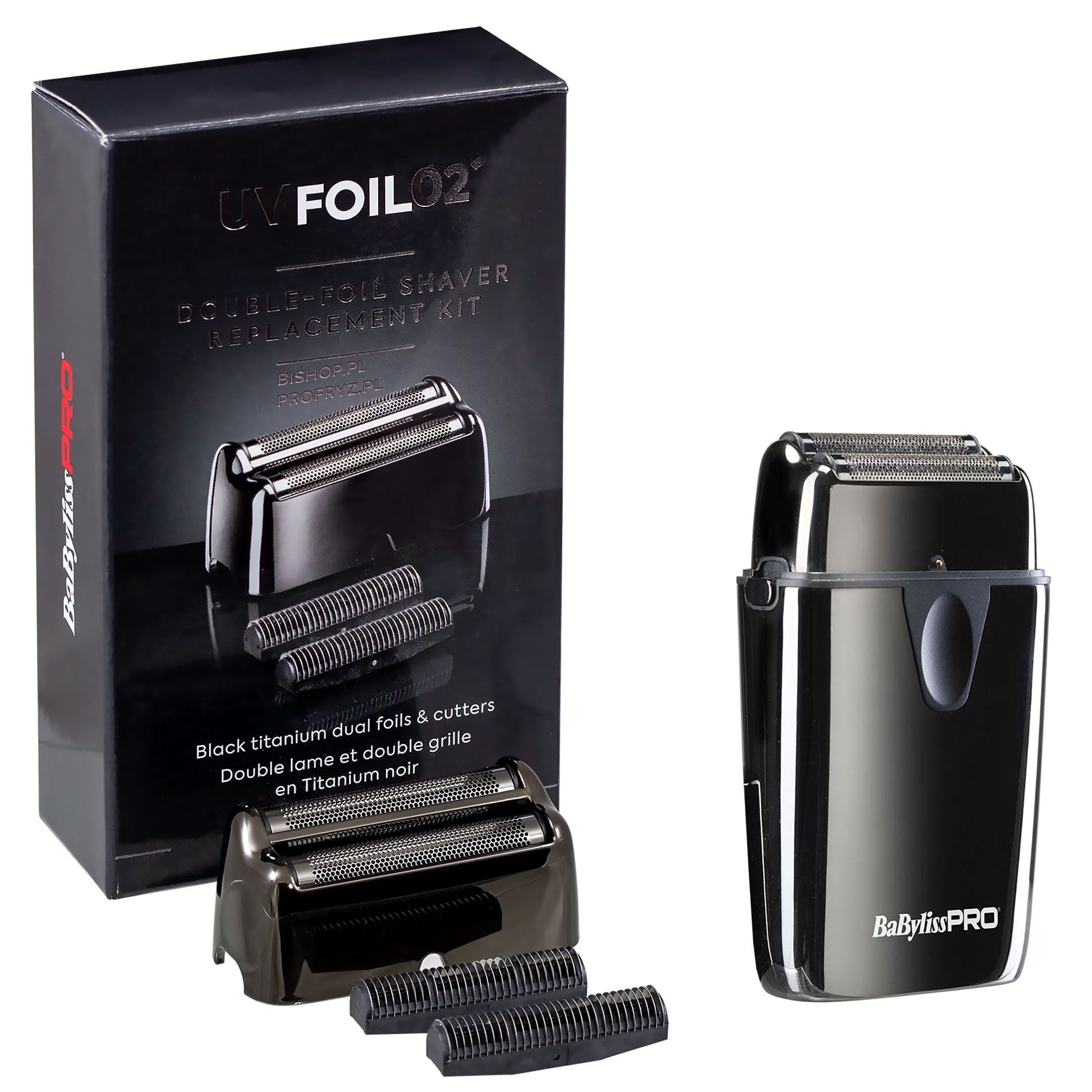 UV SHAVER REPLACEMENT DOUBLE FOIL