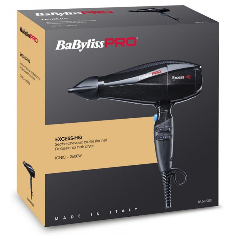 Babyliss Excess-HQ Hairdryer 2600W Ionic