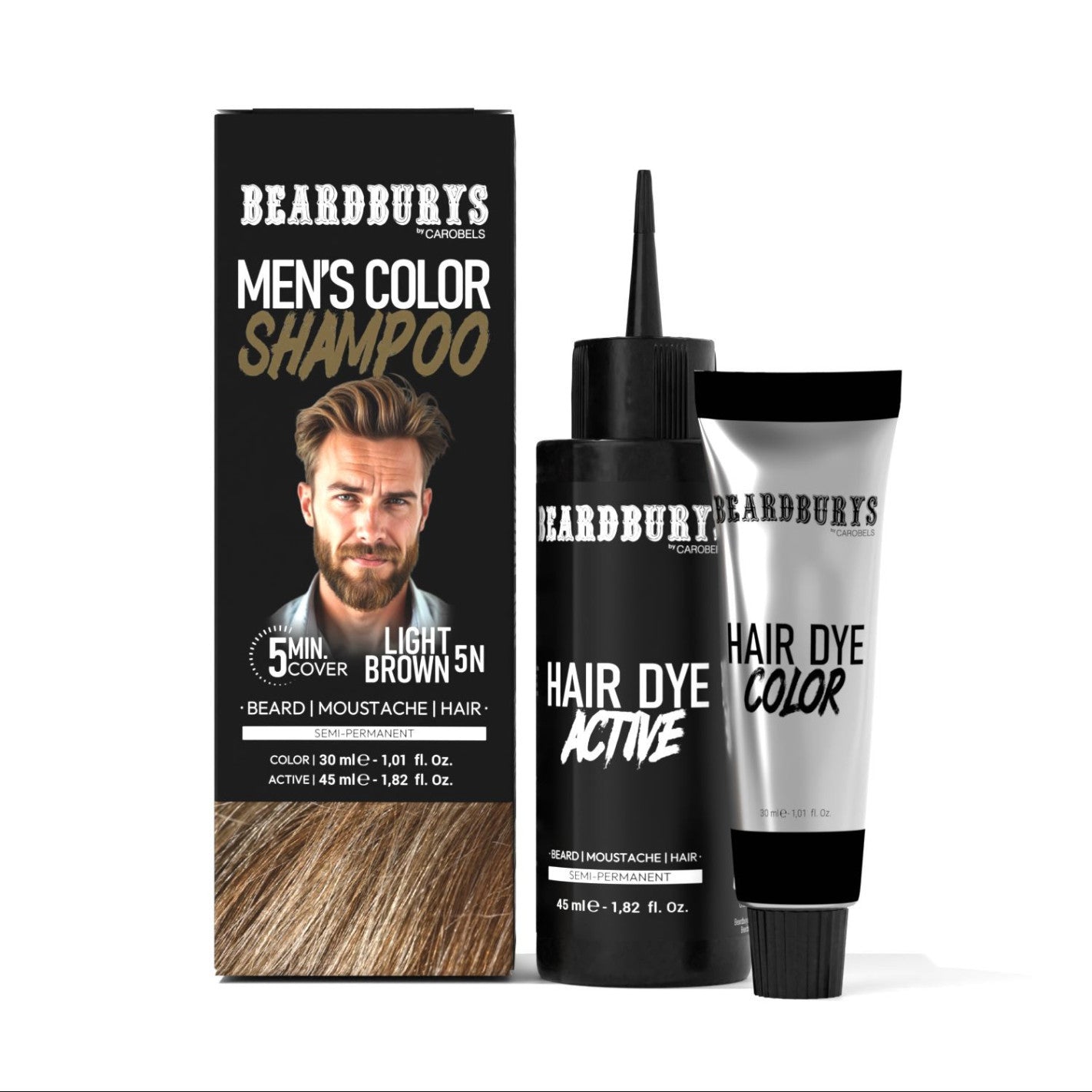 Beardb Color Shampoo 5N Cast.Claro 2.0