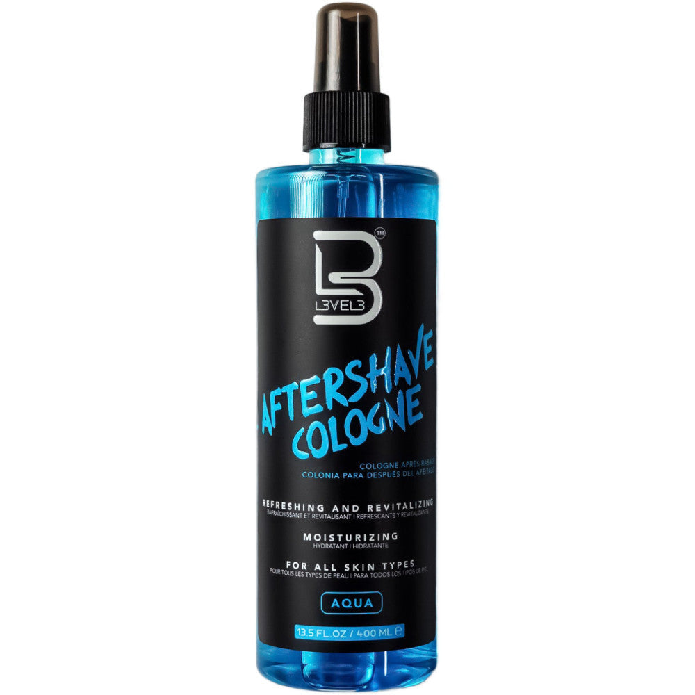 L3VEL3 Aftershave Cologne 400ml AQUA