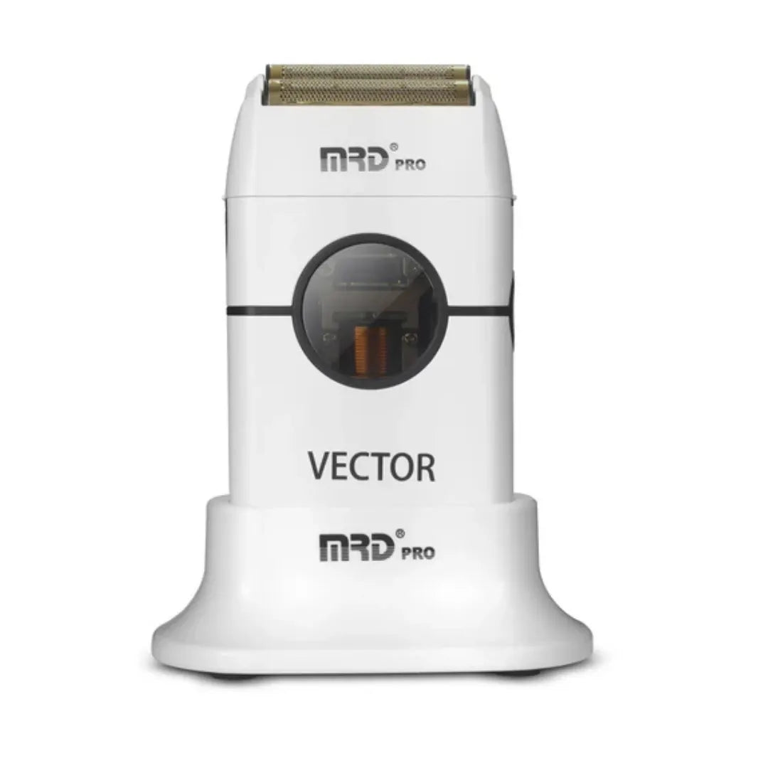 MAQUINA AFEITAR MRD VECTOR FOIL SHAVER BLANCA