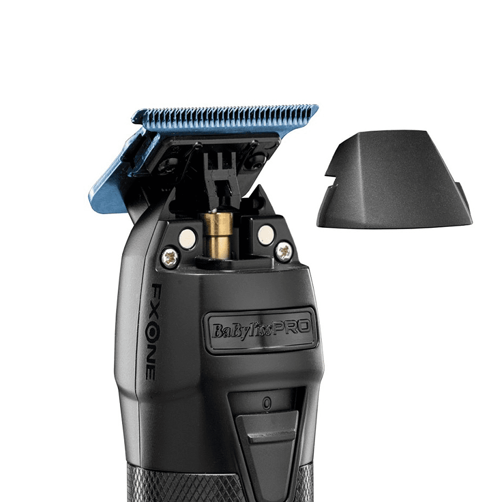 FXONE BLACK SKELETON – TRIMMER PROFESIONAL CON CUCHILLA EXPUESTA Y MOTOR DIGITAL