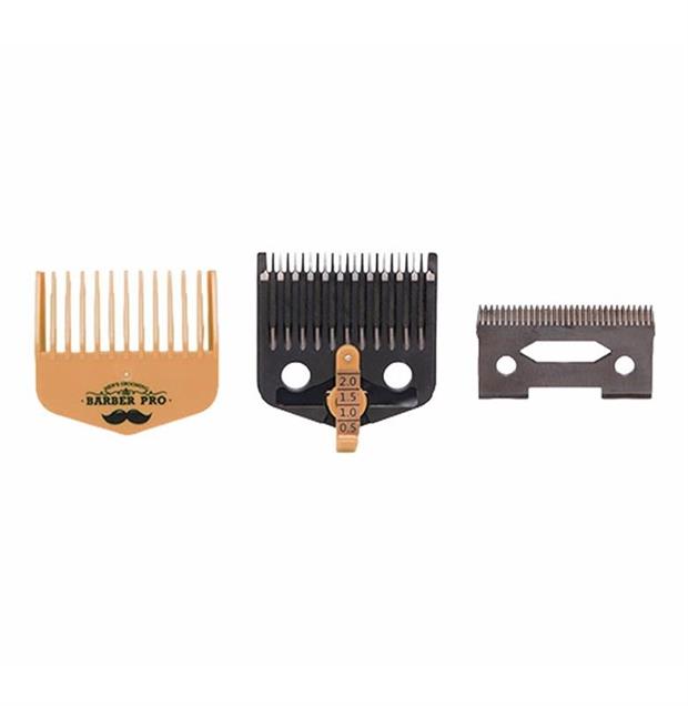 ADJUSTABLE ·PEINE GUIA PARA CLIPPERS 1,5 MM - 3 MM - 4,5 MM- 6 MM - NARANJA