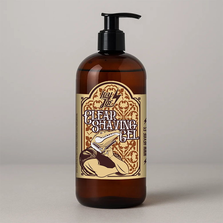 Clear Shaving Gel Hey Joe! 1000 ml – Gel de afeitado transparente para máxima precisión