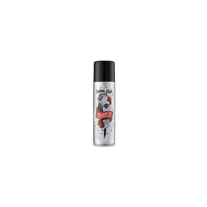 OIL MACHINE 500 ML CAPTAIN COOK - mantenimiento profesional de herramientas de barbería