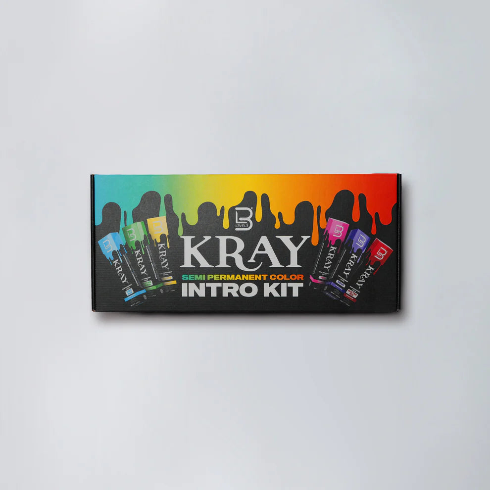 L3VEL3 KRAY Color Intro Kit – Kit de Color Semipermanente Profesional