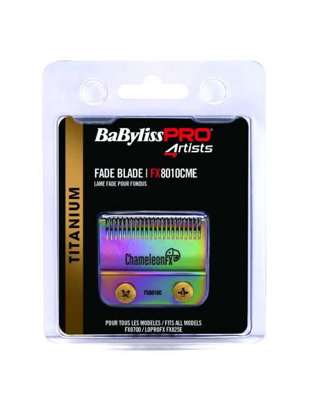 BABYLISS CLIPPER BLADES CHAMELEON FX – CUCHILLA PROFESIONAL MULTICOLOR PARA CLIPPER FX