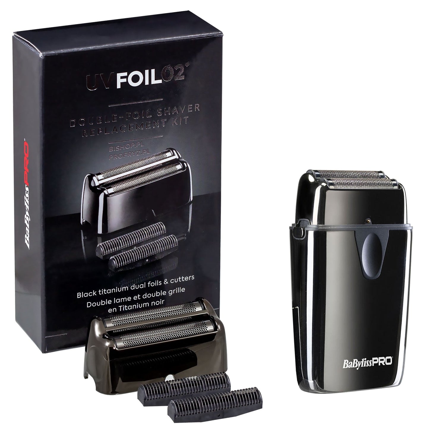 UV SHAVER REPLACEMENT DOUBLE FOIL