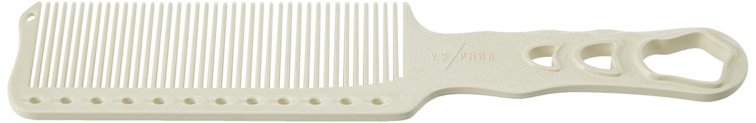 YS PARK 282 CLIPPER COMB WHITE – PEINE SLIM PROFESIONAL PARA CORTE CON MÁQUINA