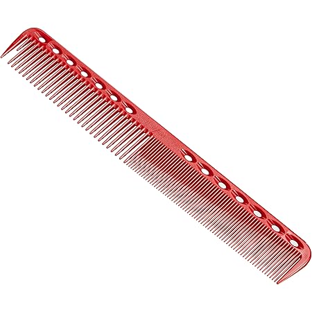 YS PARK COMB 339 SLIM BASIC FINE LASER RED – PEINE PROFESIONAL ULTRAFINO PARA CORTES TÉCNICOS