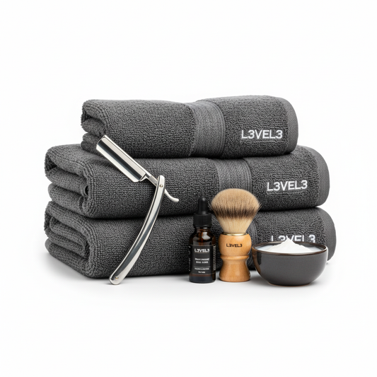 L3VEL3 TOALLA DE AFEITADO PROFESIONAL T41