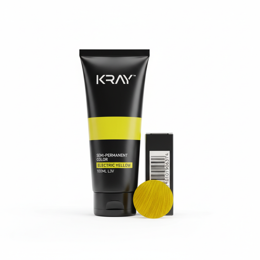 SEMI-PERMANENT COLOR ELECTRIC YELLOW KRAY100ML L3V
