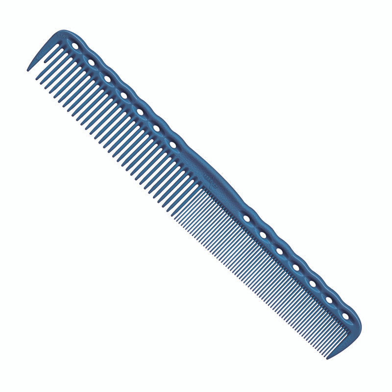 Ys park comb 334 basic fine tooth blue