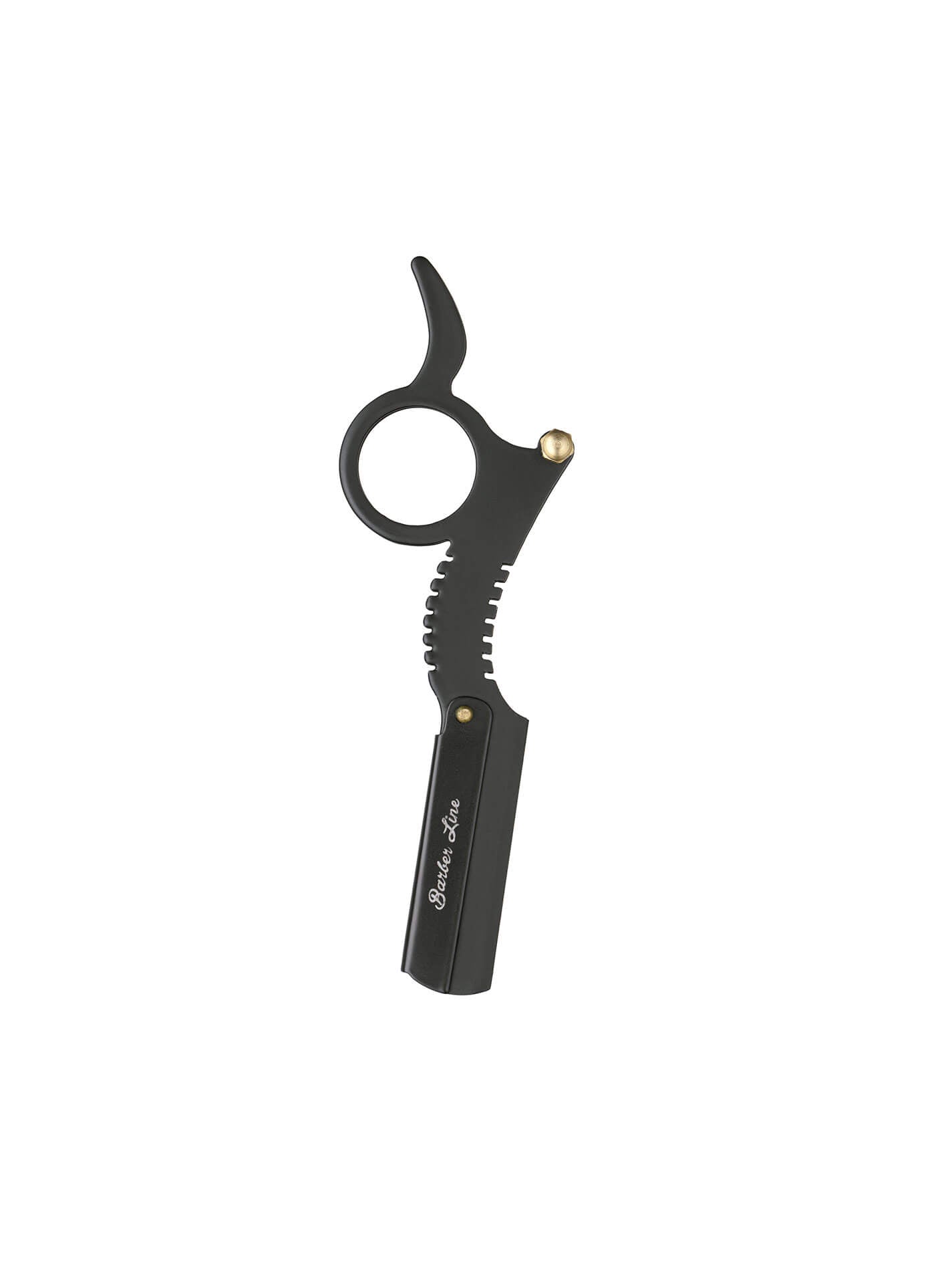 BARBER LINE NAVAJA AFEITAR NEGRA