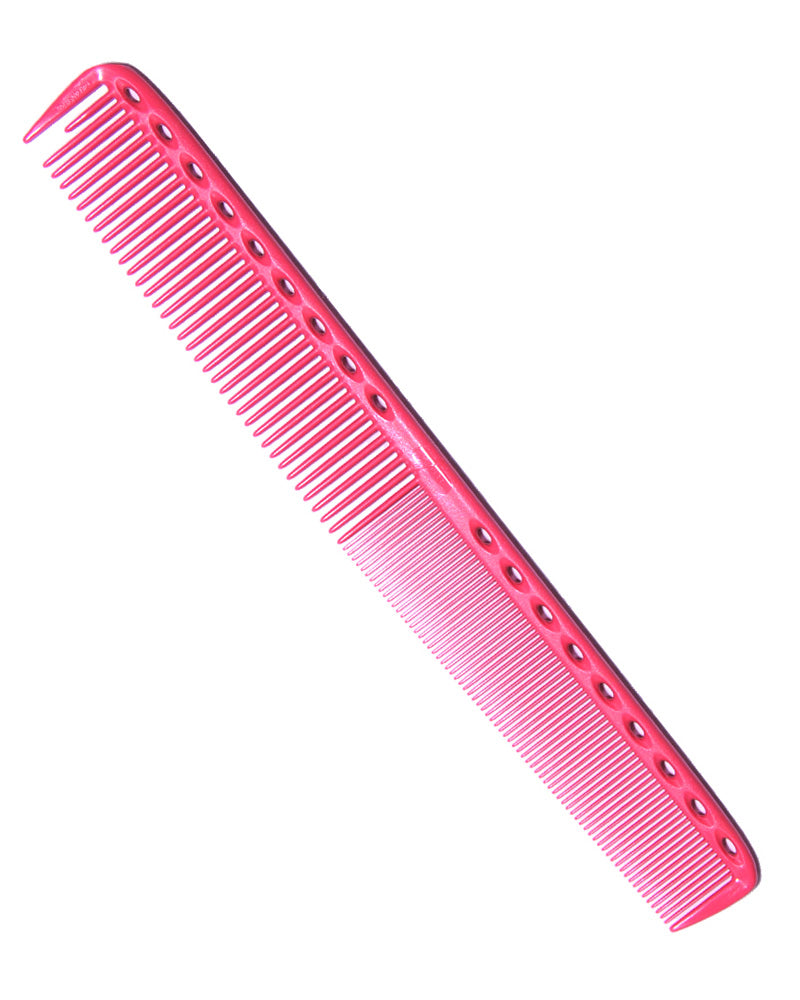 YS PARK 335 XL FINE TOOTH COMB PINK – PEINE EXTRA LARGO DE PRECISIÓN CON VISIBILIDAD EXTENDIDA