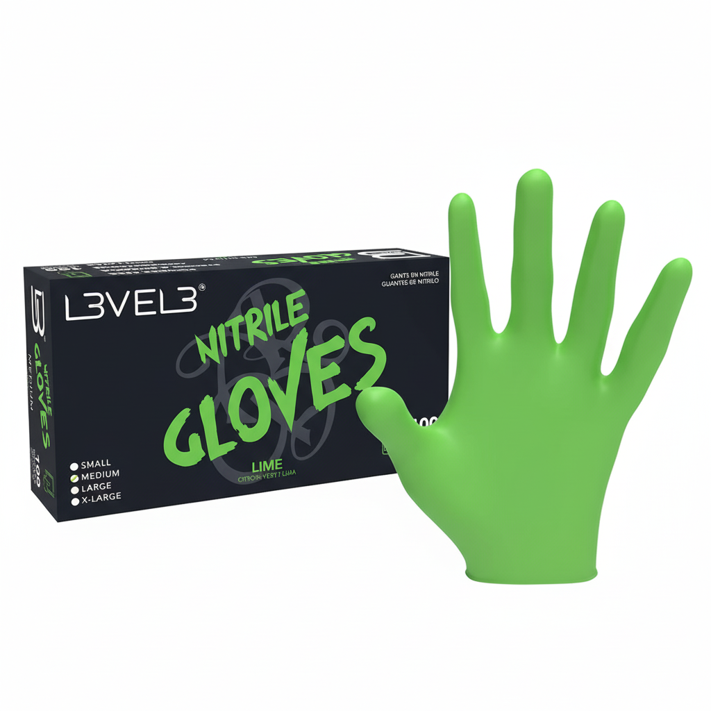 L3VEL3 NITRILE GLOVES LIMA