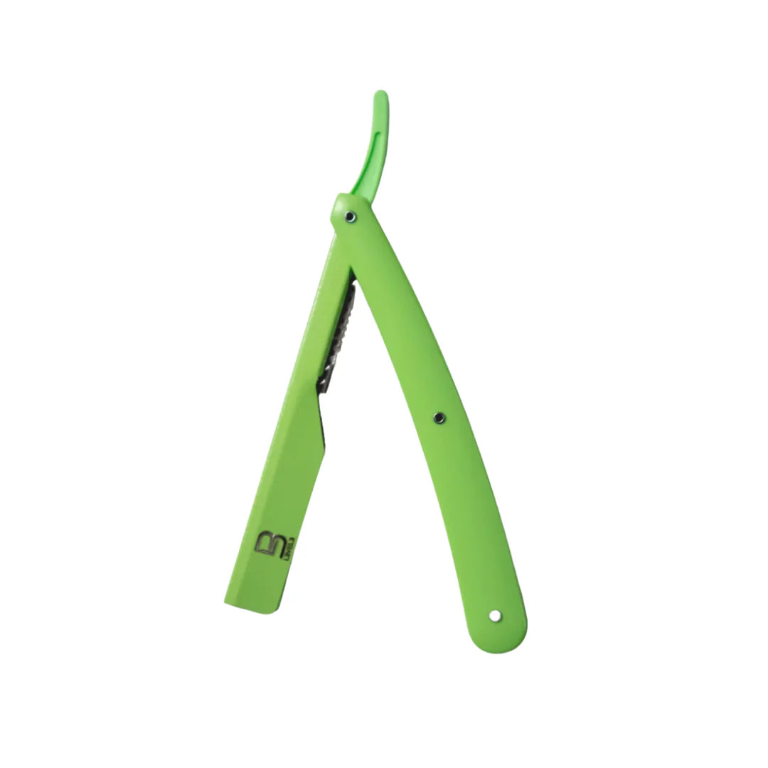 L3VEL3 RAZOR HOLDER GREEN - navaja profesional o soporte para cuchilla de barbería