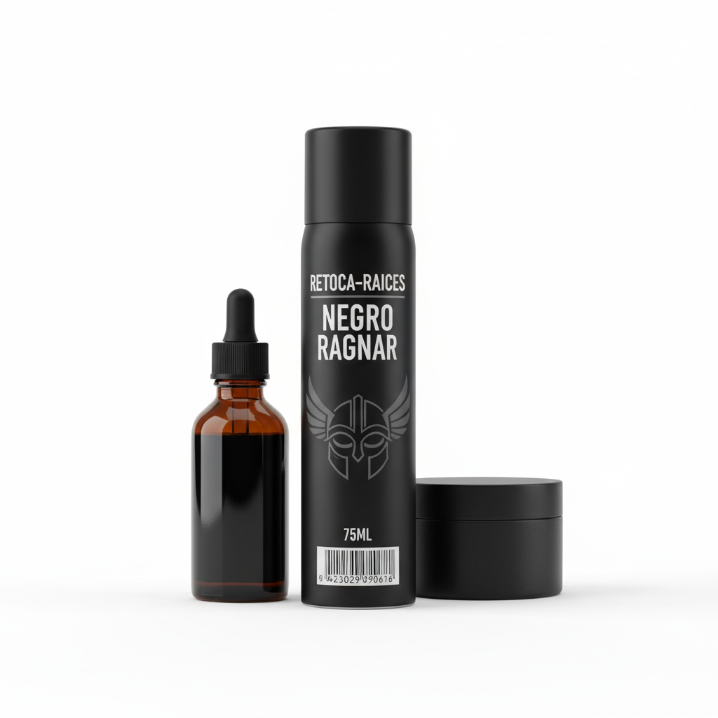 RETOCA-RAICES NEGRO RAGNAR 75ML.