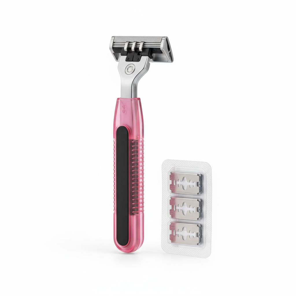NAVAJA STYLING RAZOR PINK.1 PC